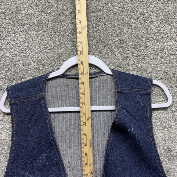 Vintage AFSCME White Oak Cone Denim Mens Vest XL 30th Convention Vegas 1992 NEW - Picture 13 of 16